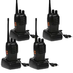 BAOFENG - Radio Intercomunicador BF 888S Walkie Takie PROM X 4
