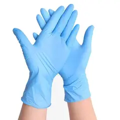 PRECISION CARE - Guantes Nitrilo Azul Talla XS