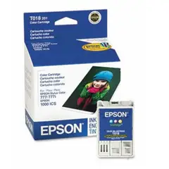EPSON - Genuine T018 Tri-color Ink Cartridge t018201