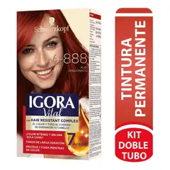 IGORA - Tinte Vital Permanente 6-888 Rubi Apasionado Dt