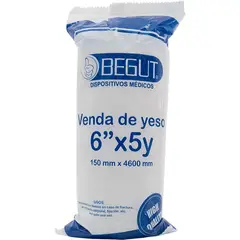 BEGUT - Venda Yeso 6 Pulgadas X 5 Yardas X 1und