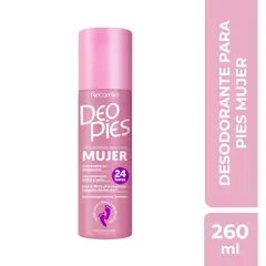 DEO PIES - Desodorante Mujer Spray X 260ml.---