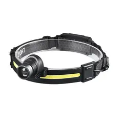 RAKTORS - Linterna de Cabeza Led Recargable Sensor Campo Bici Potente Lámpara