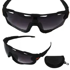 GENERICO - Gafas ciclismo con estuche con filtro basico de proteccion