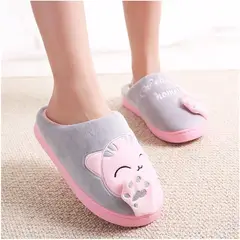 MULTIPLACE COLOMBIA - Pantuflas de peluche para mujer importadas