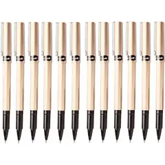 UNI BALL - Boligrafo Roller Uni-Ball Fine Deluxe Negro X 12Unidades