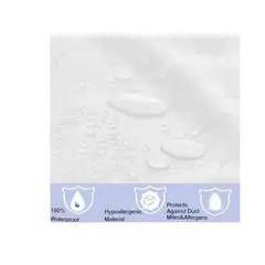 GENERICO - Colchon colchoneta para bebe 60x90x11 forro antifluido