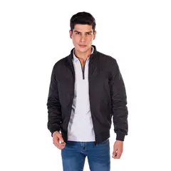 DREAMER - Chaqueta Liviana Negra Para Hombre_.