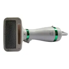 GENERICO - Cepillo Secador Peine 2 En 1 Perro Y Gato