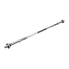 GENERICO - Barra para pesas de 120cm discos gym fitness