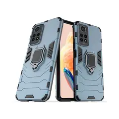 GENERICO - Funda Anti Golpes Anillo Compatible con Redmi Note 12 Pro 4G Azul