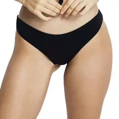 MOLGOA - Panty de Bikini para Mujer Negro - Black