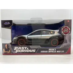 JADA TOYS - BRIAN´S SUBARU IMPREZA WRX STI PLATEADO CON NEGRO