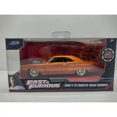 JADA TOYS - DOM´S PLYMOUTH ROAD RUNNER COBRE Rapidos y Furiosos