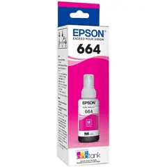 EPSON - Botella de tinta t664 magenta