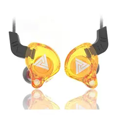 QKZ - Audífonos AK6 Naranja potente sonido Con Estuche