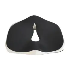 ERGONOMUS - Cojin Coxis Ortopedico Negro-