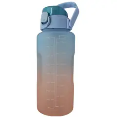 GENERICO - Termo Botella Para Bebidas Frias o Calientes De Colores Con sticker