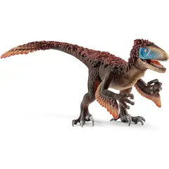 JUGANDO Y EDUCANDO - Figura Dinosaurios Utahraptor Colección Pintado A Mano