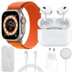 GENERICO - Combo Reloj Watch X8 Ultra Audifonos In Ear Power Bank