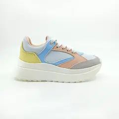 PAPOS - Tenis Casuales Penélope Pasteles - Multicolor