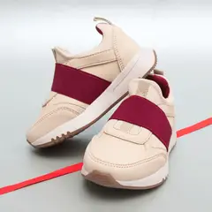PAPOS - Tenis Evolution Beige y Vinotinto - Beige