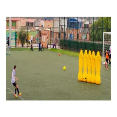 GENERICO - BARRERA HOMBRE ENTRENAMIENTO AMARILLA EN PVC 185M