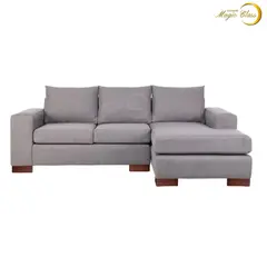 MAGIC CLASS - SALA MODERNA HECATE ECOCUERO GRIS