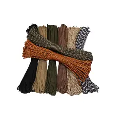 GENERICO - Cuerda Paracord 30 Mt 520 Lbr 260 Kl para camping Seguridad