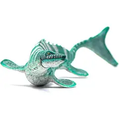 JUGANDO Y EDUCANDO - Figura Dinosaurios Mosasaurio Colección Pintado A Mano