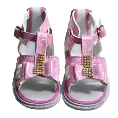 MUNDO BEBE - Sandalia No Tuerce Perla niña bebe Rosa Bebé.