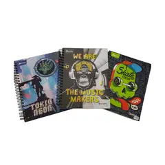 NORMA - Cuaderno Cuadriculado 5 Materias Masculino
