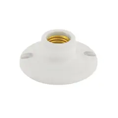 FULGORE - Rosca Roseta Para Bombillo 4" Porcelana En Caja