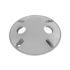 FULGORE - Tapa Para Rosetas Circular Intemperie De 2 Tomas