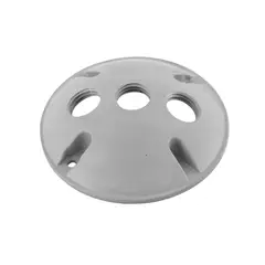 FULGORE - Tapa Para Rosetas Circular Intemperie De 3 Tomas