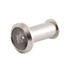 TOOLCRAFT - Mirilla Ojo Para Puerta Ángulo 180° Topforge Cromo Mate