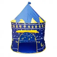 GENERICO - Carpa o castillo azul para niño para casa jardin o pelotas