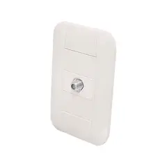 FULGORE - Toma Conexión De Pared Para Televisión Línea Clásica