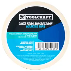 TOOLCRAFT - Cinta Enmascarar 2" X 50 M Adhesivo De Hule
