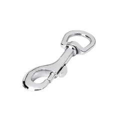TOOLCRAFT - Mosquetón Metálico 2" Ligero Con Destorcedor