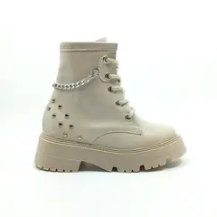 PAPOS - Botas Niñas Cayetana Beige - Botas Niñas - Beige