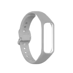 GENERICO - Correa De Silicona Para Samsung Galaxy Fit 2 R220 - Gris