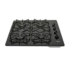 HACEB - Estufa de empotrar Esmaltada negro 60 cm gas natural