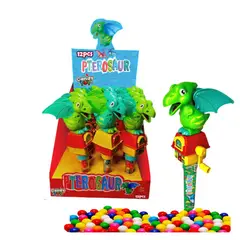 GENERICO - Dulce Candy Toy Casita Dinosaurio Pterodáctilo X 12 Uds