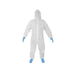 TOOLCRAFT - Overol Desechable Talla L Repelente De Líquidos