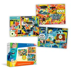 DISNEY - ROMPECABEZAS 3 X 250 PZAS PIXAR