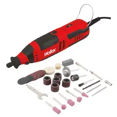 WOLFOX - Mototool 135 W 10.000 A 36.000 Rpm Con 40 Accesorios