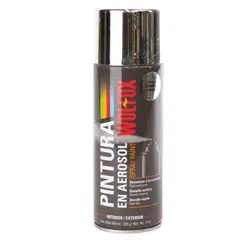 WOLFOX - Pintura Aerosol Cromado Metalizado 300 Ml