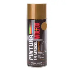 WOLFOX - Pintura Aerosol Cafe Madera 300 Ml Sin Plomo