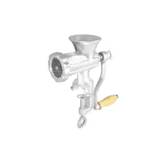 WOLFOX - Molino Manual Para Carne #5 En Hierro Tipo Prensa